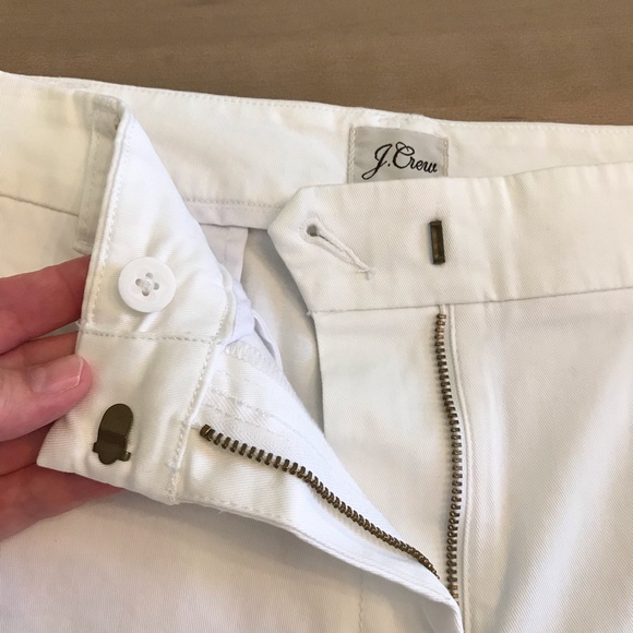 J Crew Women's White Shorts NWT 14 - Picture 5 of 9